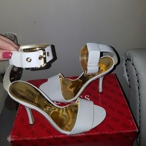 Guess Ankle Strap Heels
